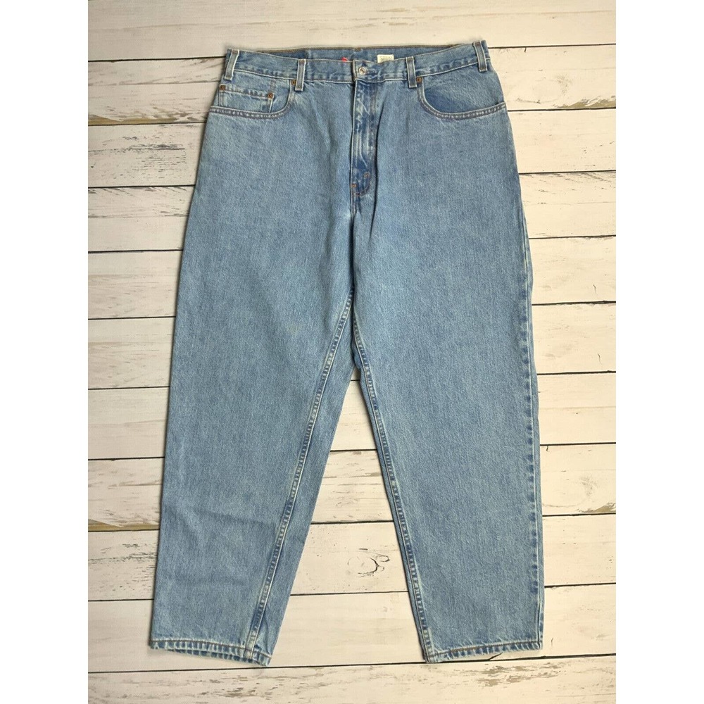 Vintage Levis 560 Jeans Mens 38 x 30 Blue Loose Baggy Relaxed Taper Denim Pants